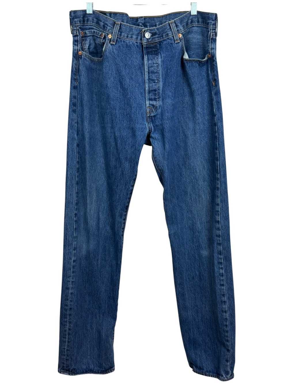 Levi's 501 Men’s Button Fly Original Fit Jeans tag sz 36X34